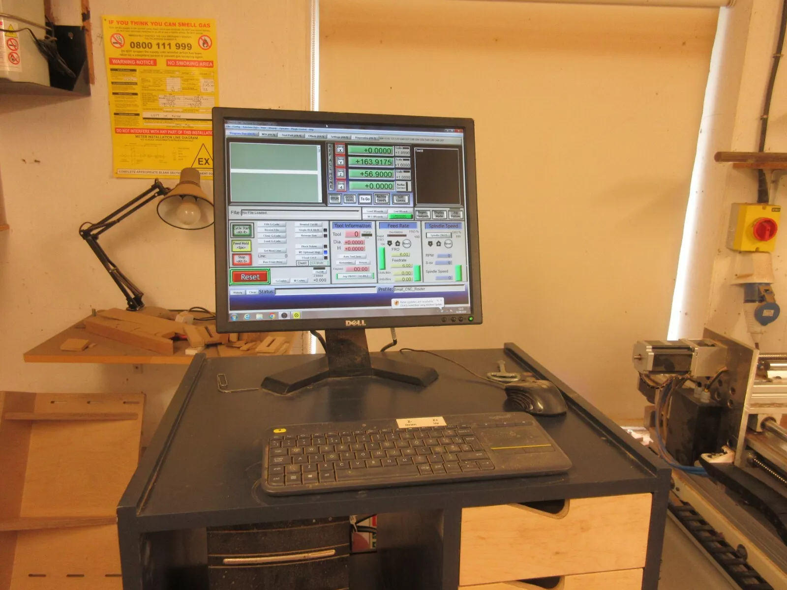 WOODWORKING CNC ROUTER MACH 3